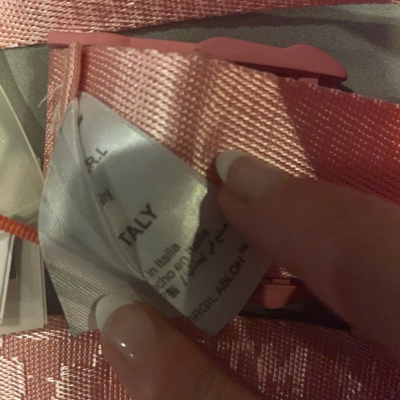 Brand new OFF-WHITE belt. Light pink. RARE - Picture 7 of 9